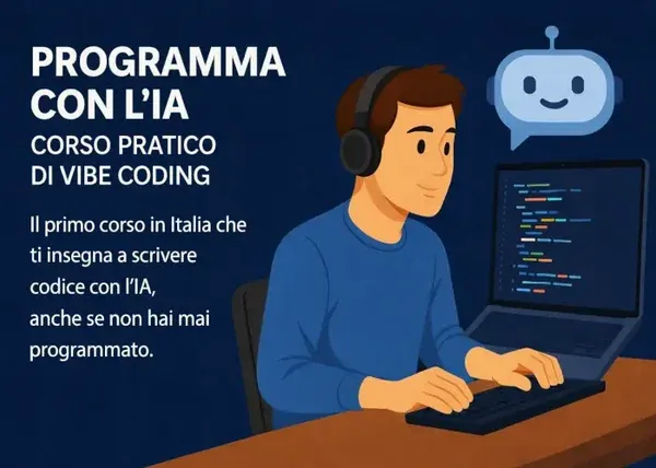 Programma con l’IA: Corso pratico di Vibe Coding – Andrea Zamuner Cervi