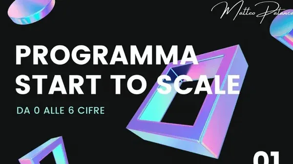 Start to scale STS – Matteo Palanca