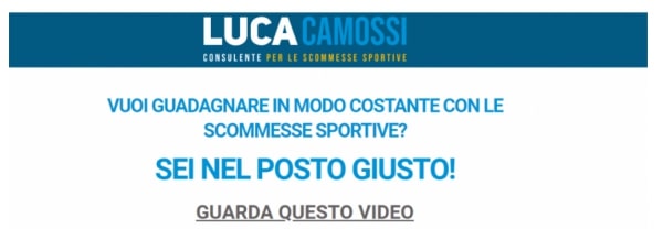 Download corso Scommettitore Vincente di Luca Camossi