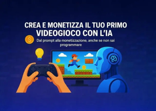 Crea e Monetizza il tuo primo Gioco con l’IA – Andrea Zamuner Cervi